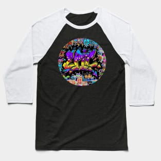 graffiti epic cool tag art 24 sticker Baseball T-Shirt